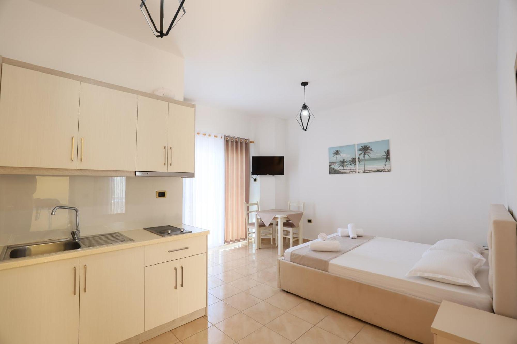Michelle Apartments Ksamil Buitenkant foto